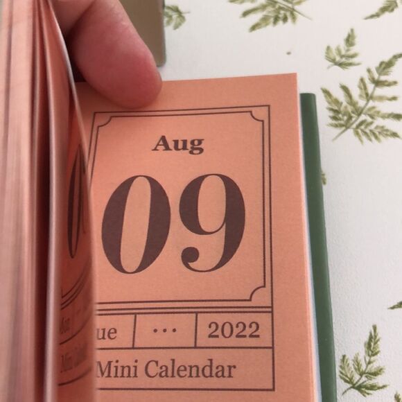 Mini Books calendar 2022 with 365 days journaling - Picture 7 of 7